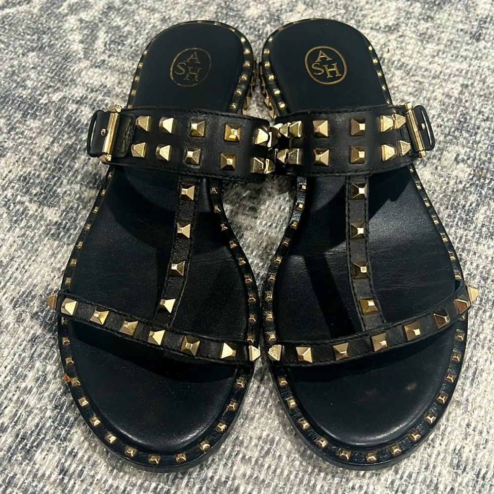 ASH Prince studded gladiator sandals - Size 40 EU (9.5US)
